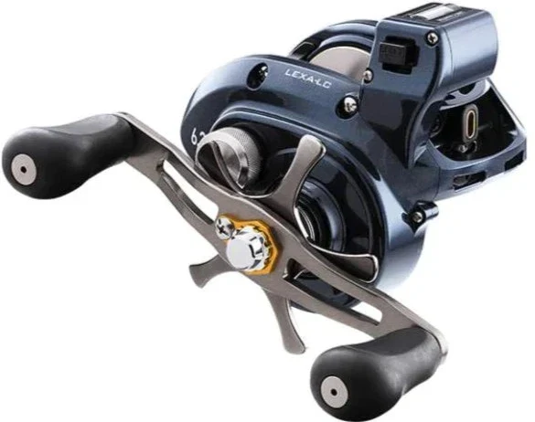 13 Fishing Omen Gold Walleye Line Counter Trolling Combo - Image 7