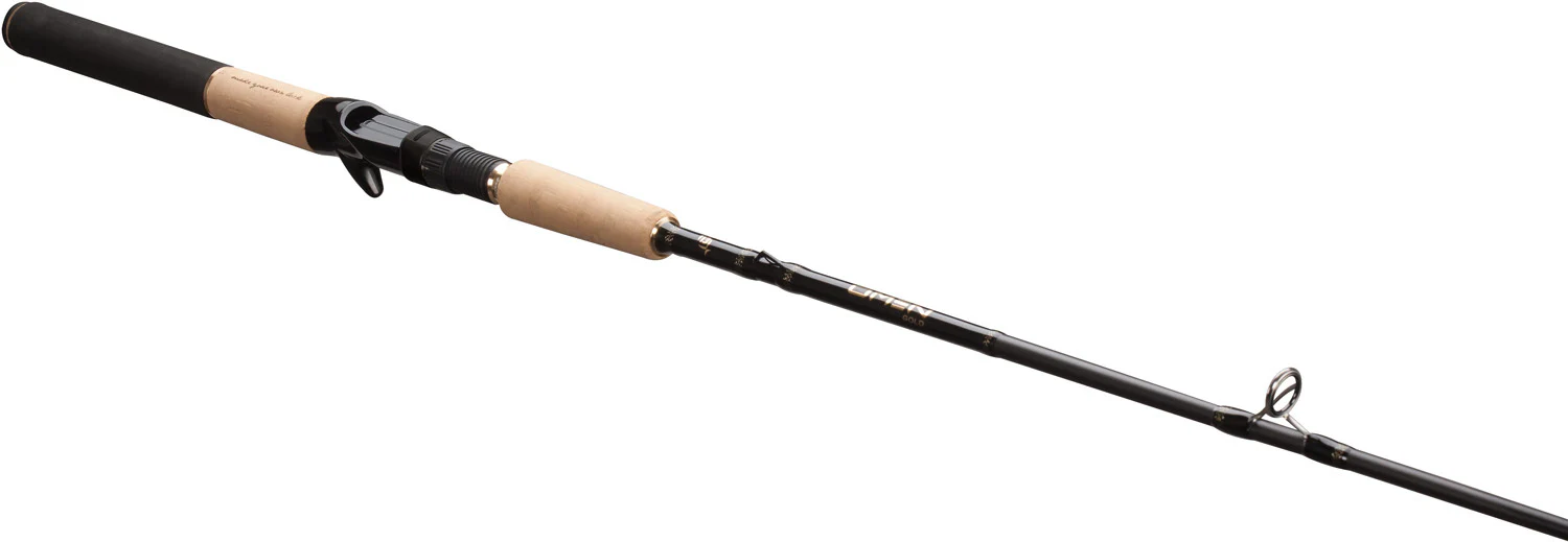 13 Fishing Omen Gold Walleye Line Counter Trolling Combo - Image 9