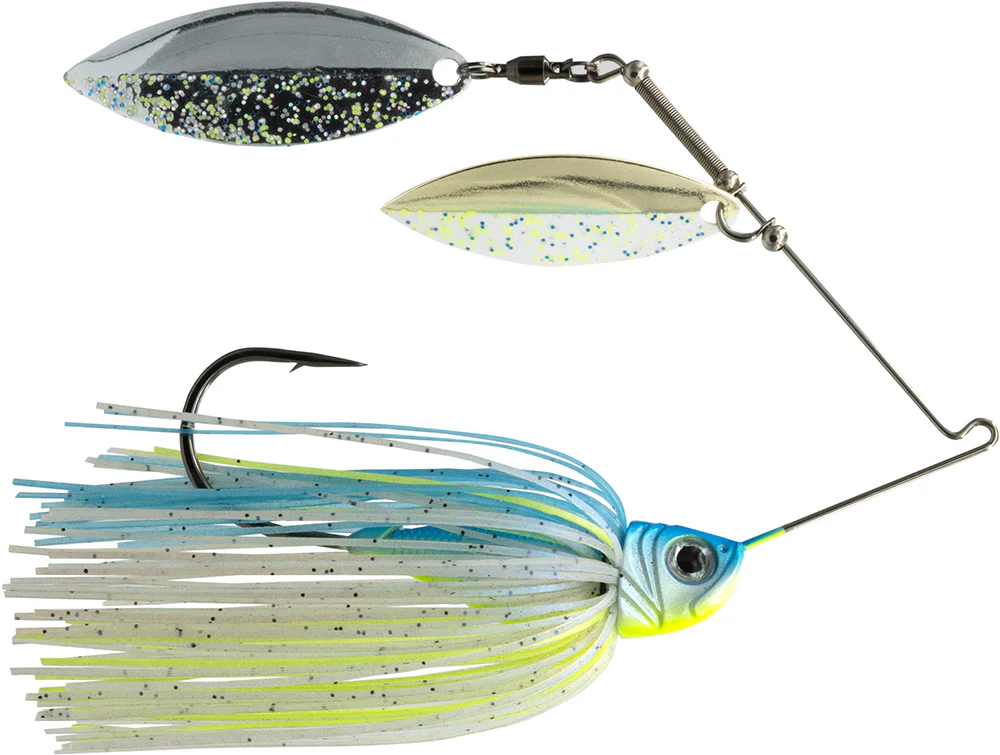 1st Gen Fishing Compact Split Blade Spinnerbait - Image 2
