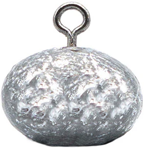 1st Gen Fishing Football Head Free Rig/Drop Shot Weights - 6 Pack - Image 8