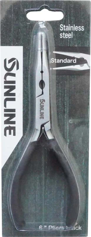 6" Sunline Pliers - Black - Image 3