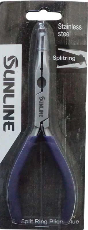 6" Sunline Split Ring Pliers - Blue - Image 3