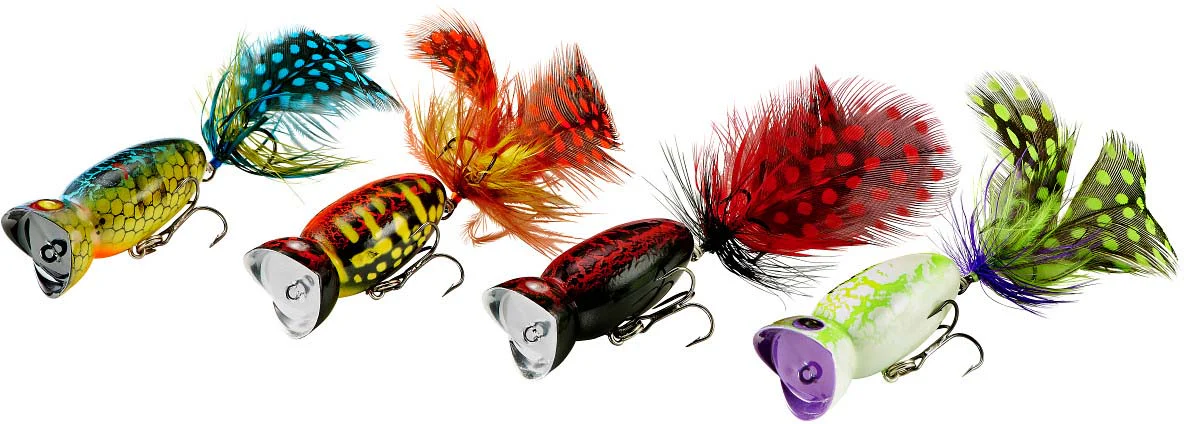 Arbogast Hula Popper 2.0 4-Piece Variety Pack - Image 2