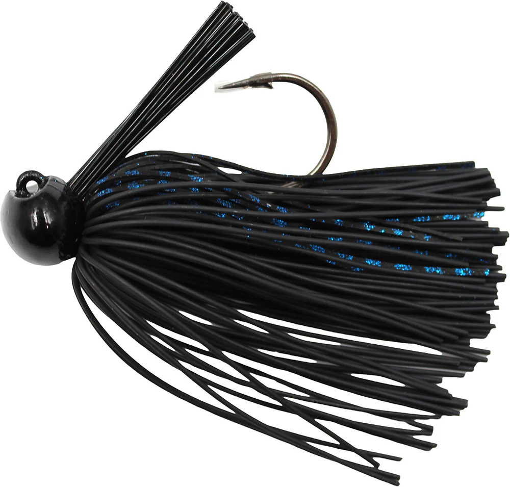 Bass Patrol Round Rubber Western Football Jig - Image 2