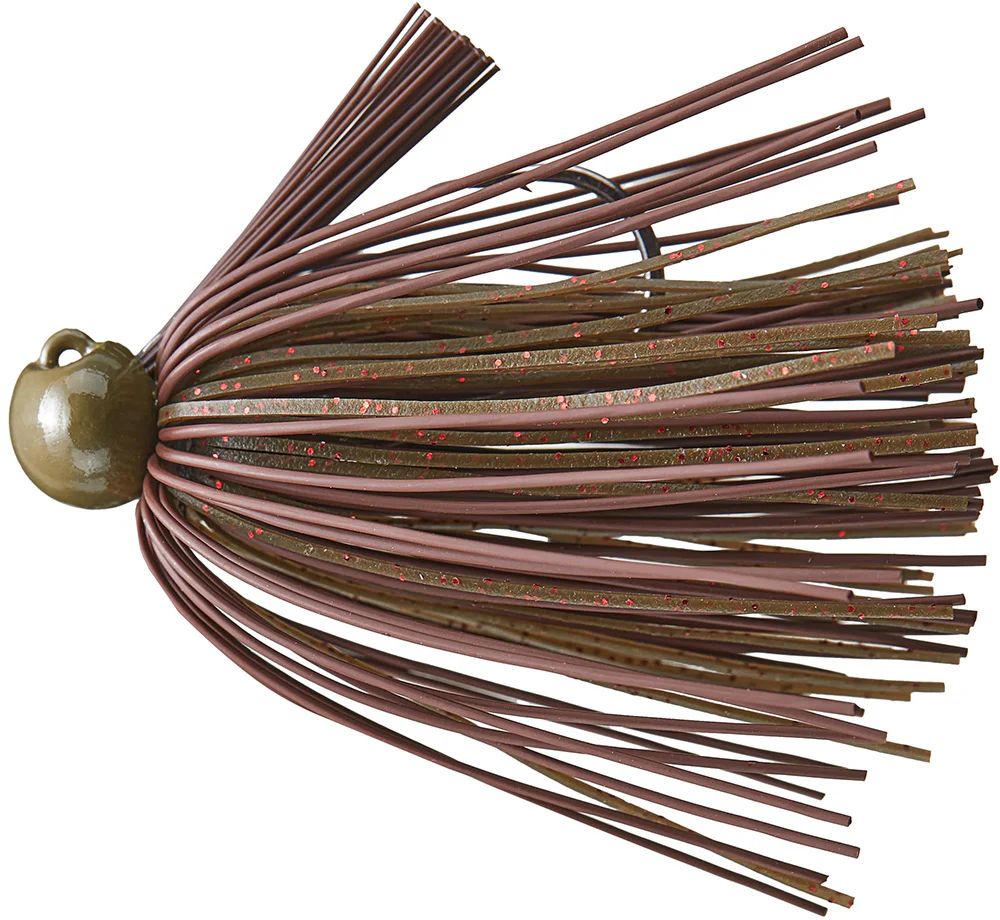 Bass Patrol Round Rubber Western Football Jig - Image 6