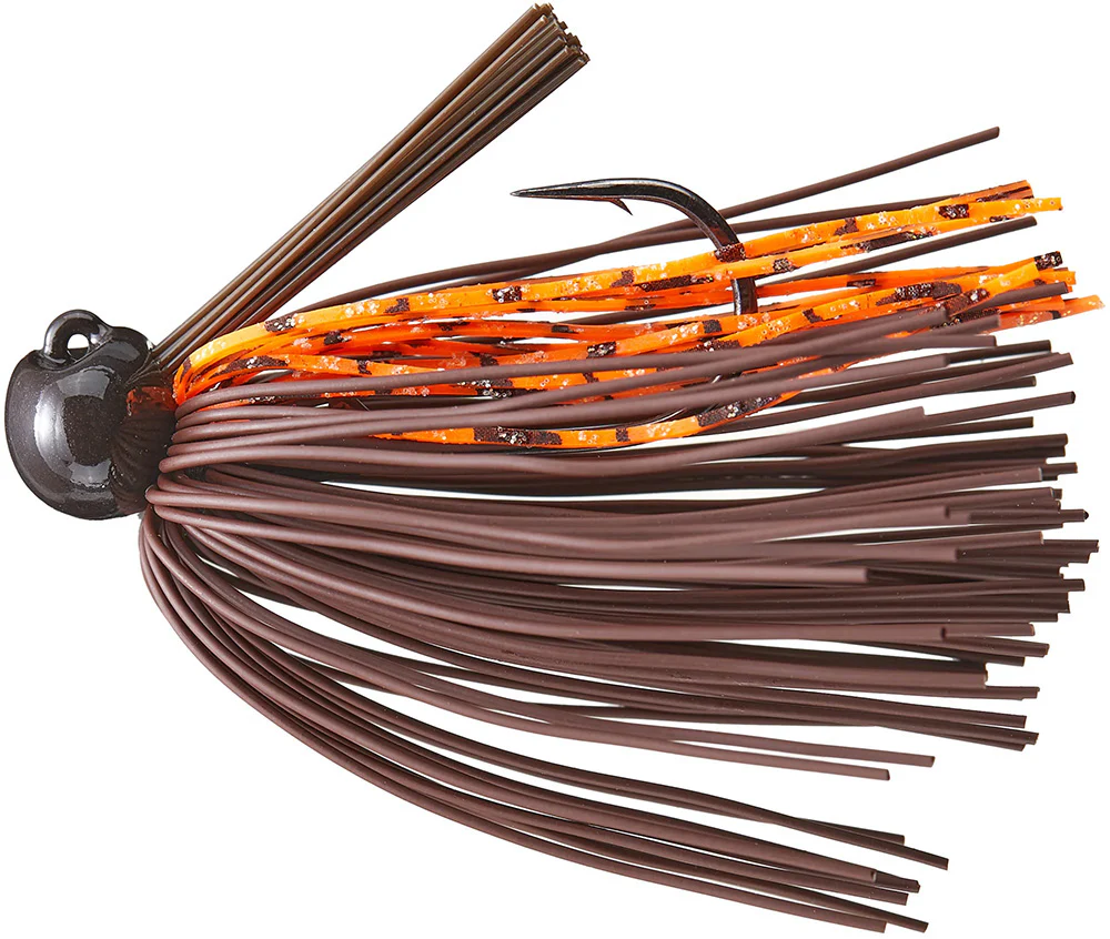 Bass Patrol Round Rubber Western Football Jig - Image 7