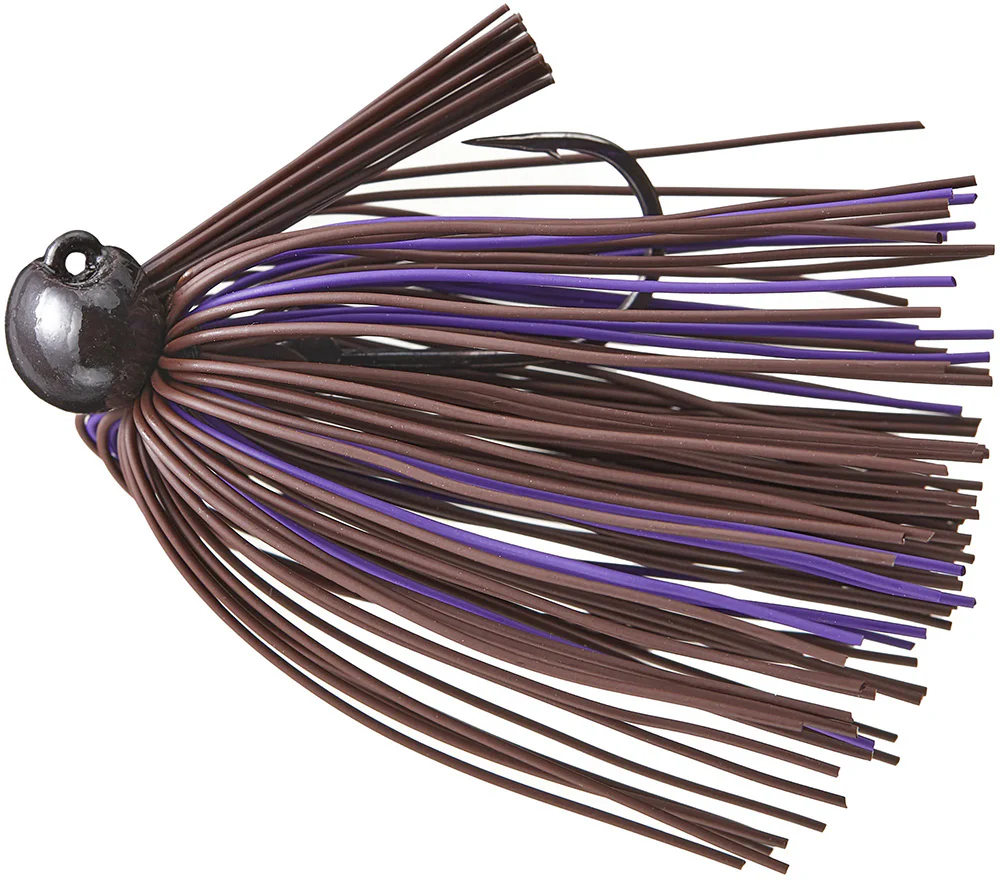Bass Patrol Round Rubber Western Football Jig - Image 8