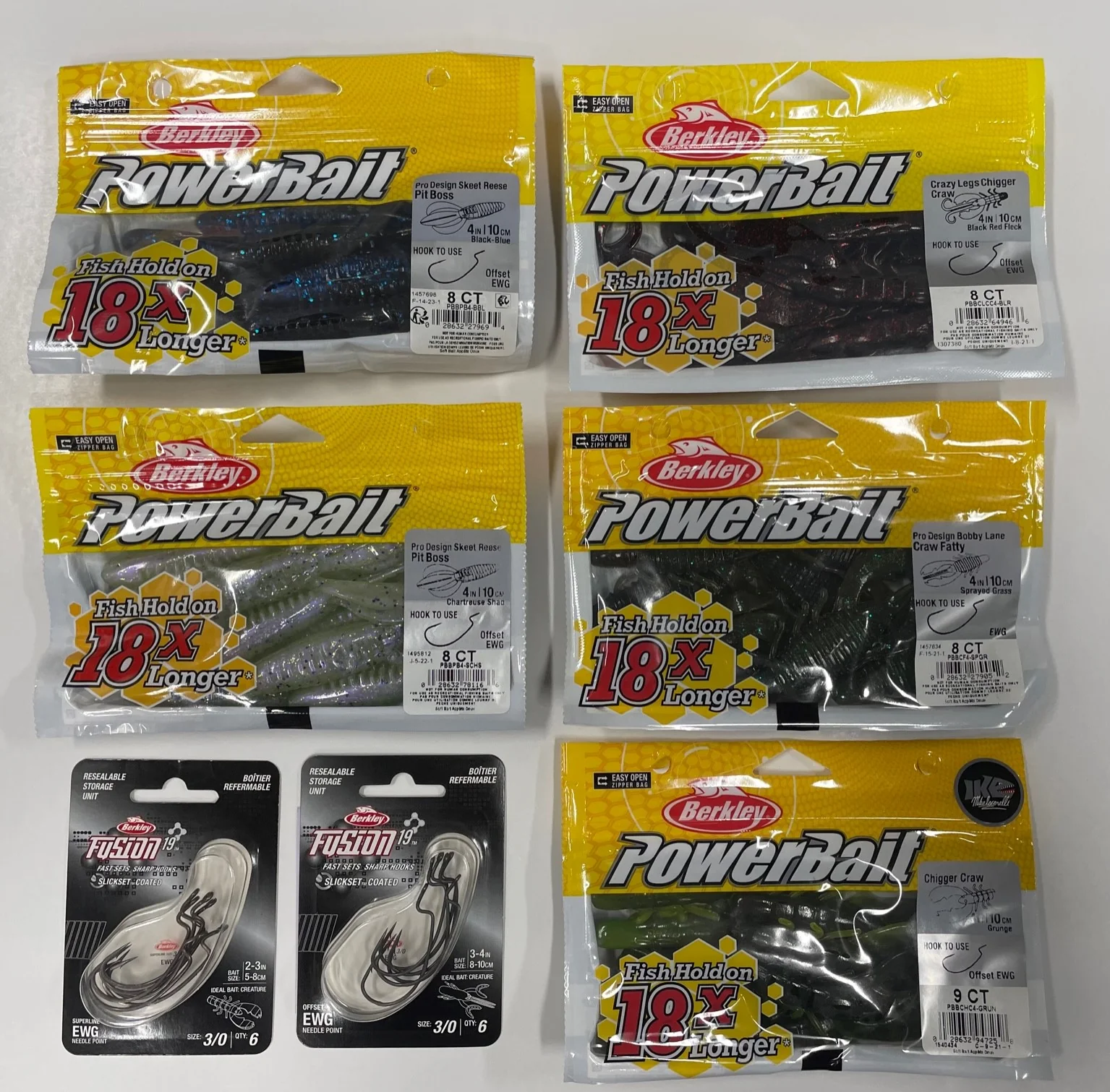 Berkley PowerBait Creatures 'n' Craws 4 inch Essentials Kit - Image 3