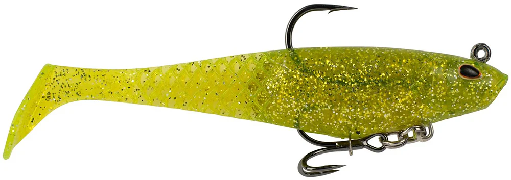 Berkley PowerBait Saltwater CullShad Pre-Rigged Soft Body Swimbait - 4 Inch - Image 2