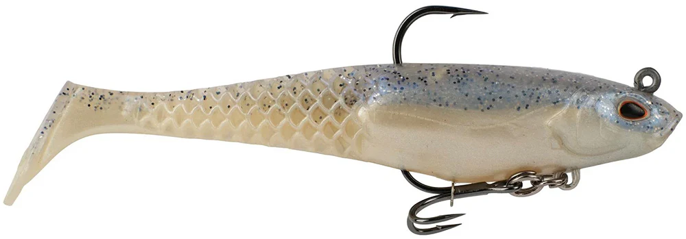 Berkley PowerBait Saltwater CullShad Pre-Rigged Soft Body Swimbait - 4 Inch - Image 5