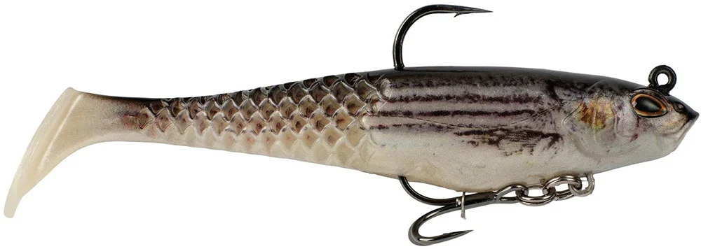 Berkley PowerBait Saltwater CullShad Pre-Rigged Soft Body Swimbait - 4 Inch - Image 9