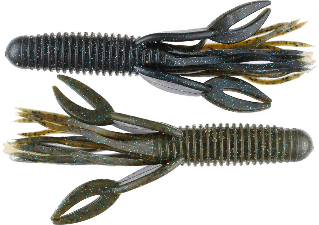 Big Bite Baits Craw Tube 4 inch Soft Plastic 8 pack - Image 2