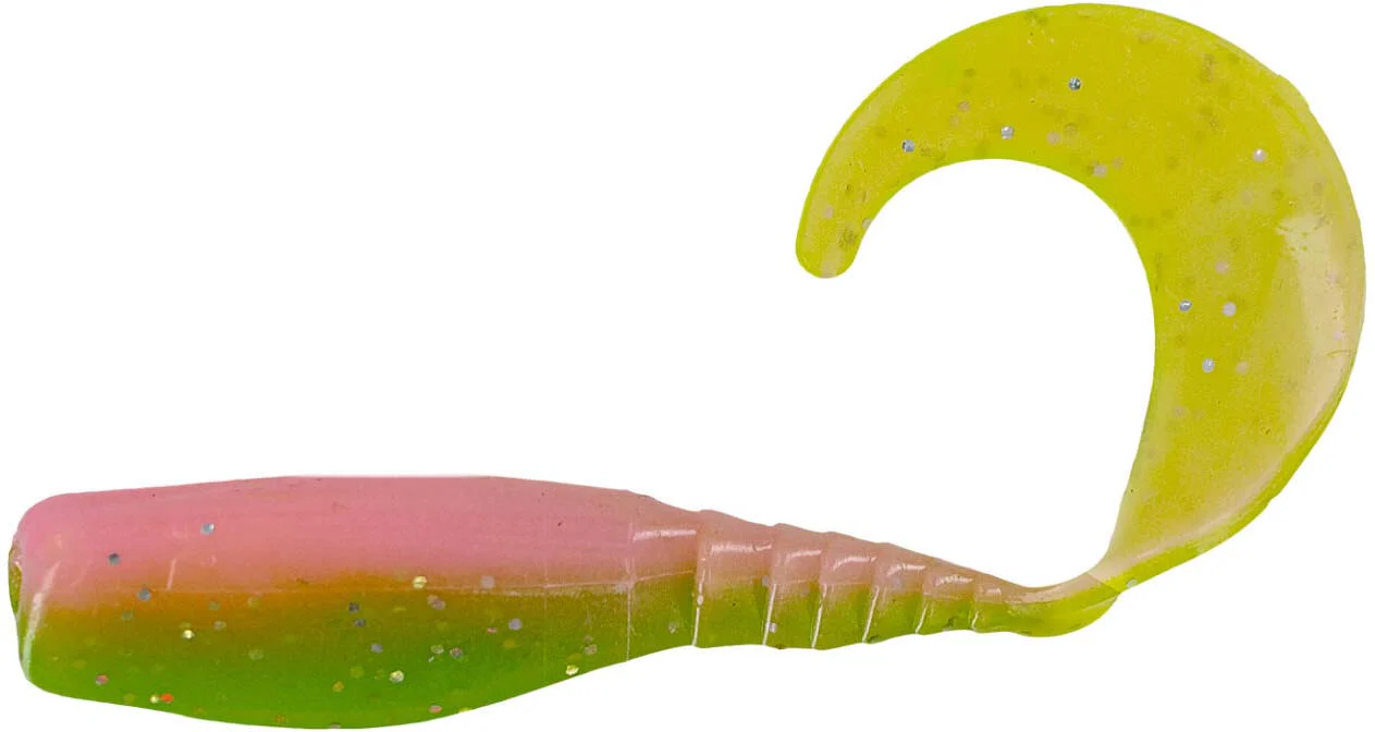 Big Bite Baits Curly Tail Crappie Minnr Soft Plastic - 10 Pack - Image 11
