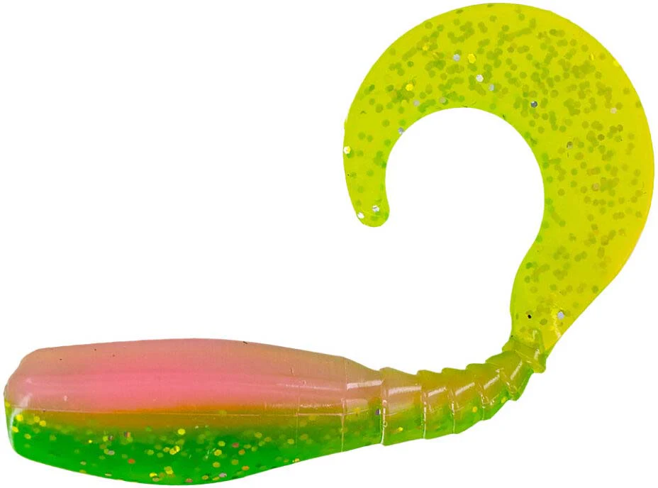 Big Bite Baits Curly Tail Crappie Minnr Soft Plastic - 10 Pack - Image 12