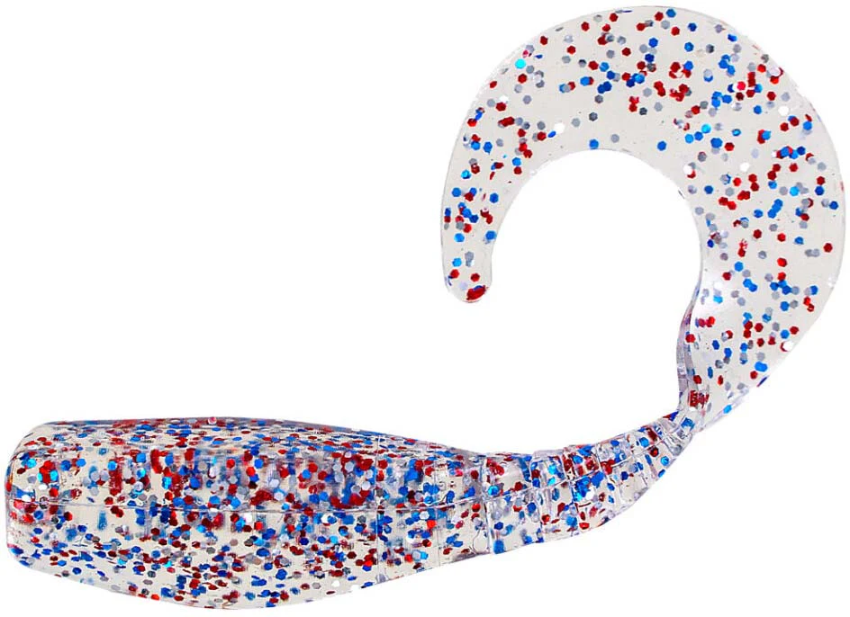 Big Bite Baits Curly Tail Crappie Minnr Soft Plastic - 10 Pack - Image 13
