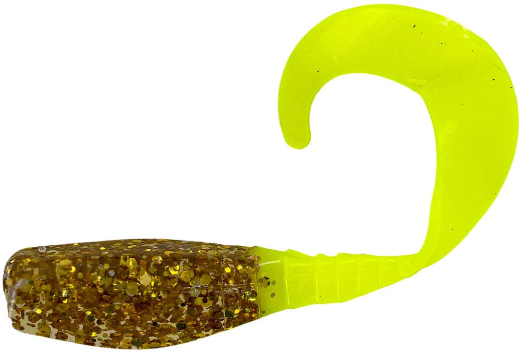 Big Bite Baits Curly Tail Crappie Minnr Soft Plastic - 10 Pack - Image 14