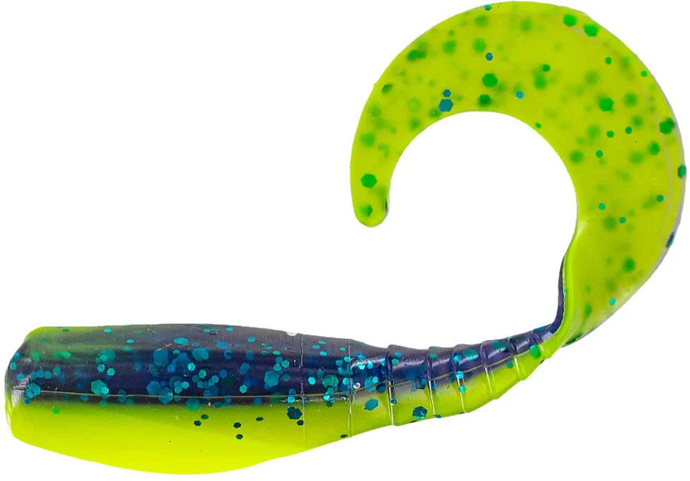 Big Bite Baits Curly Tail Crappie Minnr Soft Plastic - 10 Pack - Image 15