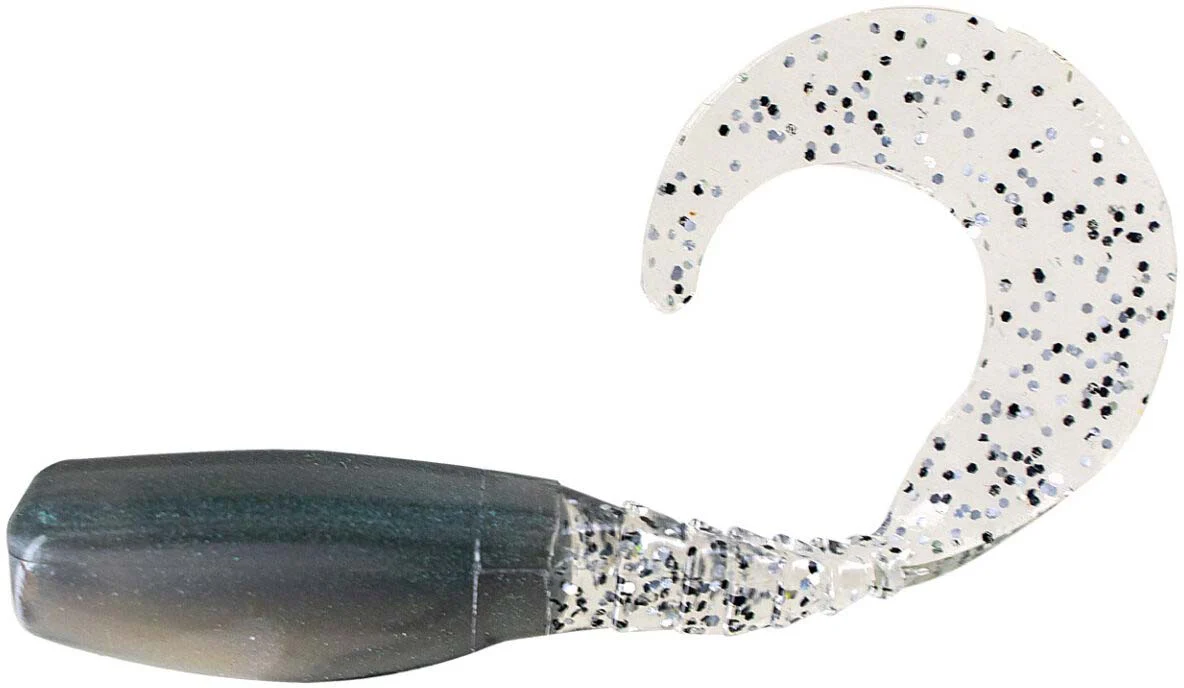 Big Bite Baits Curly Tail Crappie Minnr Soft Plastic - 10 Pack - Image 25