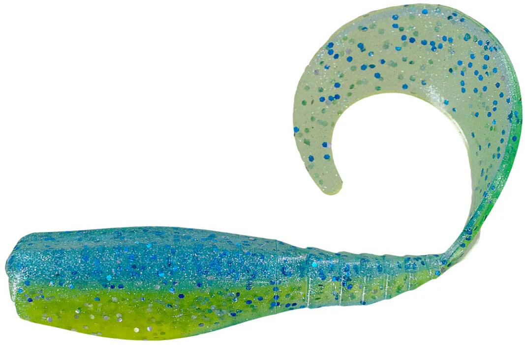 Big Bite Baits Curly Tail Crappie Minnr Soft Plastic - 10 Pack - Image 7
