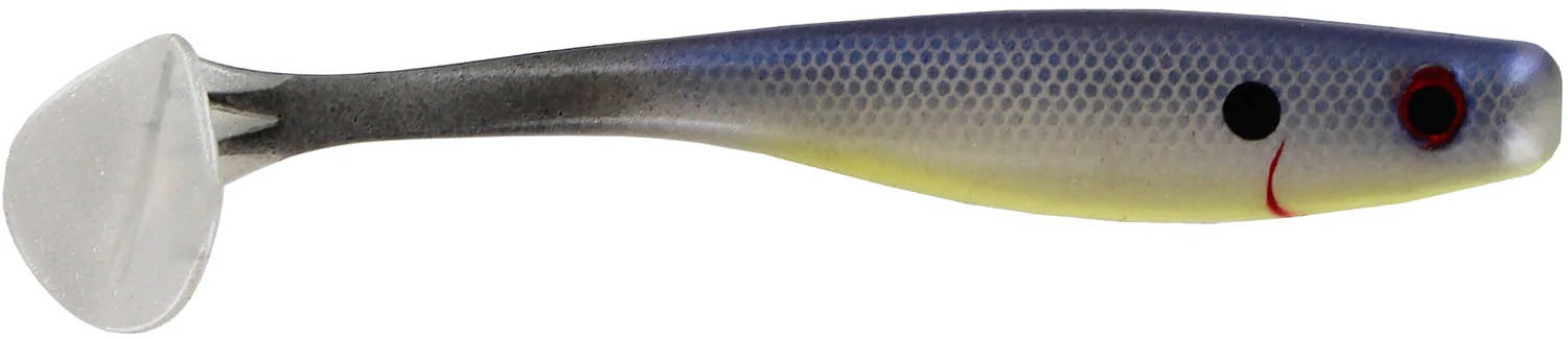 Big Bite Baits Suicide Shad 7 inch Paddle Tail Swimbait 2 pack