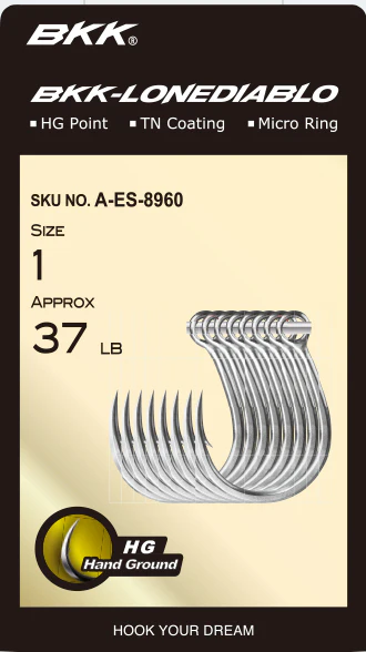 BKK Lone Diablo Inline Single Hook - Image 2