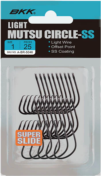 BKK Mutsu Circle Light-SS Hook - Image 2