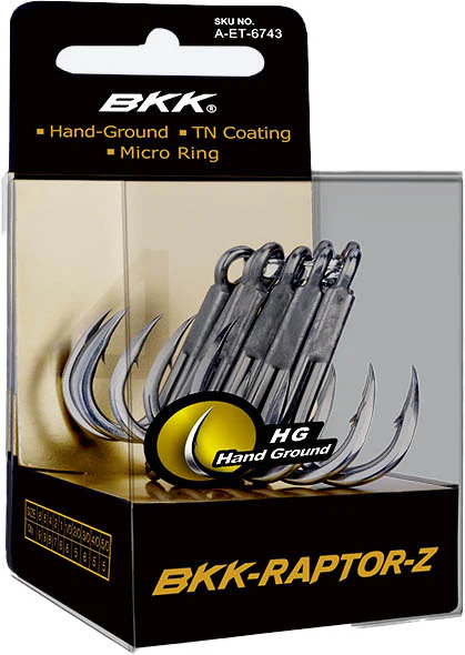 BKK Raptor-Z Big Game Treble Hooks - Image 2