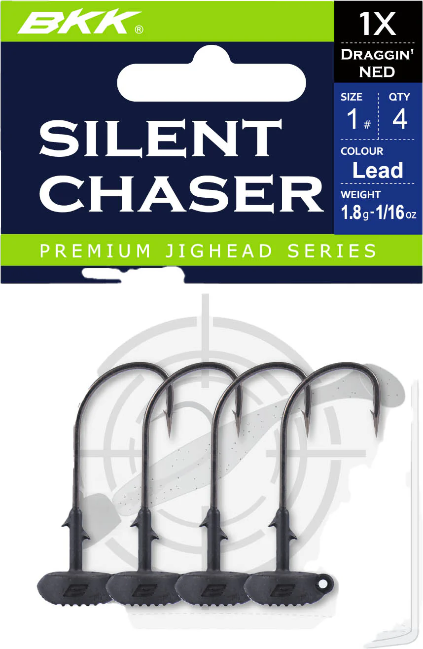 BKK Silent Chaser Draggin' Ned Jig Heads - Image 5