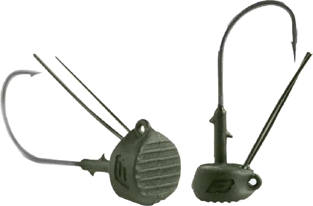 BKK Silent Chaser Draggin' Ned Weedless Jig Heads - Image 2