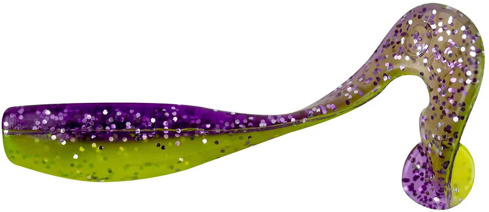 Bobby Garland Stroll'R 2 1/2 inch Swimming Curlytail Soft Plastic 12 pack - Image 22