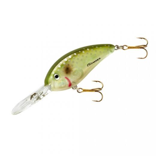 Bomber Fat Free Shad Fingerling 2 3/8 inch Medium Diving Crankbait - Image 10