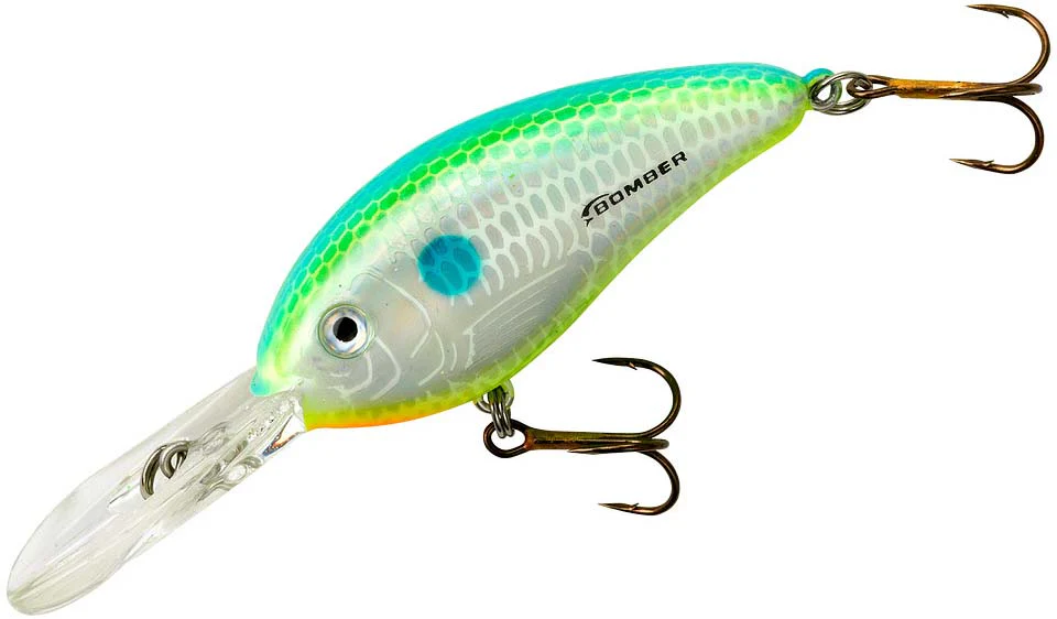 Bomber Fat Free Shad Fingerling 2 3/8 inch Medium Diving Crankbait - Image 4