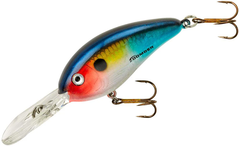 Bomber Fat Free Shad Fingerling 2 3/8 inch Medium Diving Crankbait - Image 8