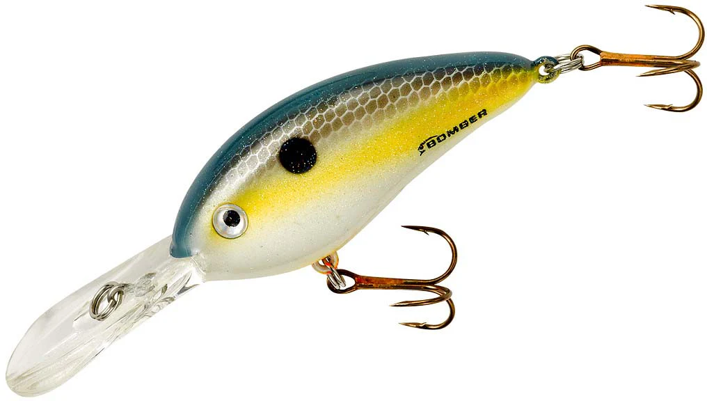 Bomber Fat Free Shad Fingerling 2 3/8 inch Medium Diving Crankbait - Image 9