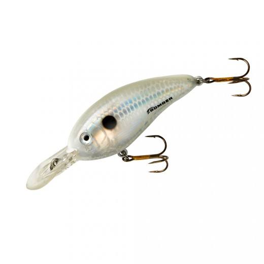 Bomber Fat Free Shad Guppy 2 3/8 inch Shallow-Medium Diving Crankbait - Image 3