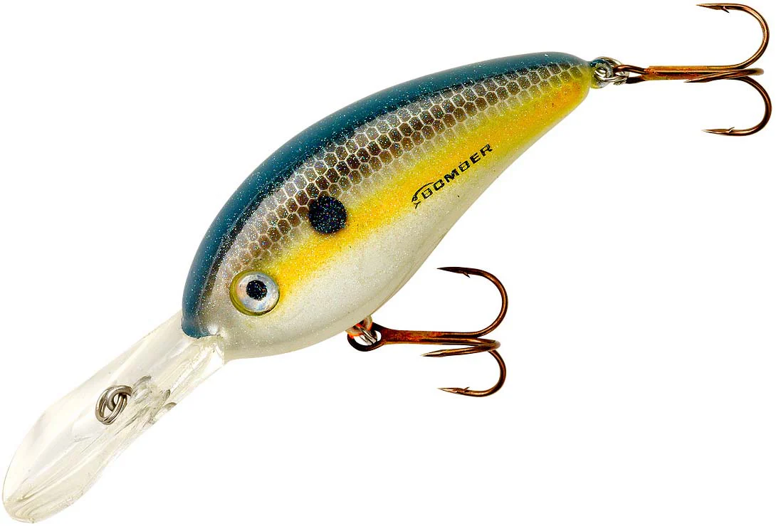 Bomber Fat Free Shad Jr. 2 1/2 inch Deep Diving Crankbait - Image 10