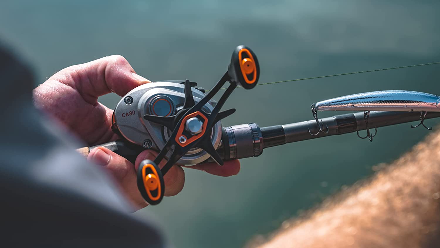 Daiwa CA 80 Baitcasting Reel - Image 5