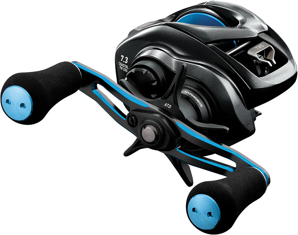 Daiwa Coastal TW 200 Baitcasting Reel - Image 2