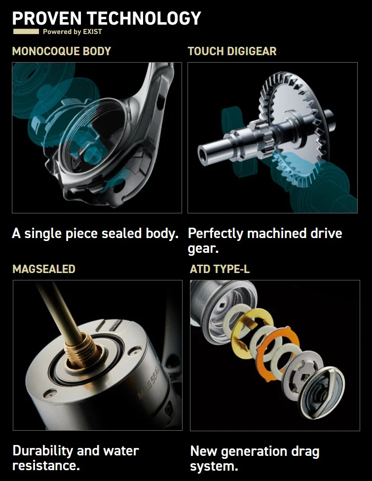 Daiwa Exist LT Spinning Reel - Image 6