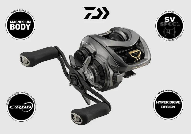 Daiwa Steez CT SV Baitcasting Reel - Image 5