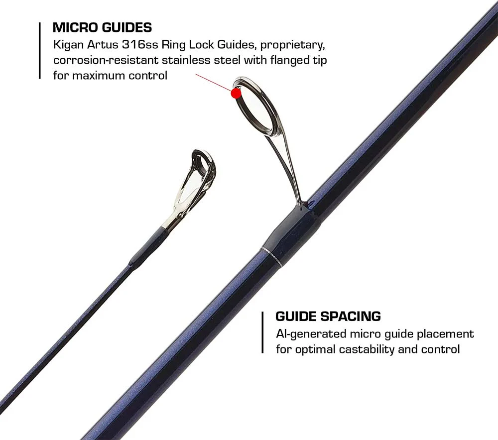 Duckett Fishing Jacob Wheeler Select Spinning Rod - Image 4