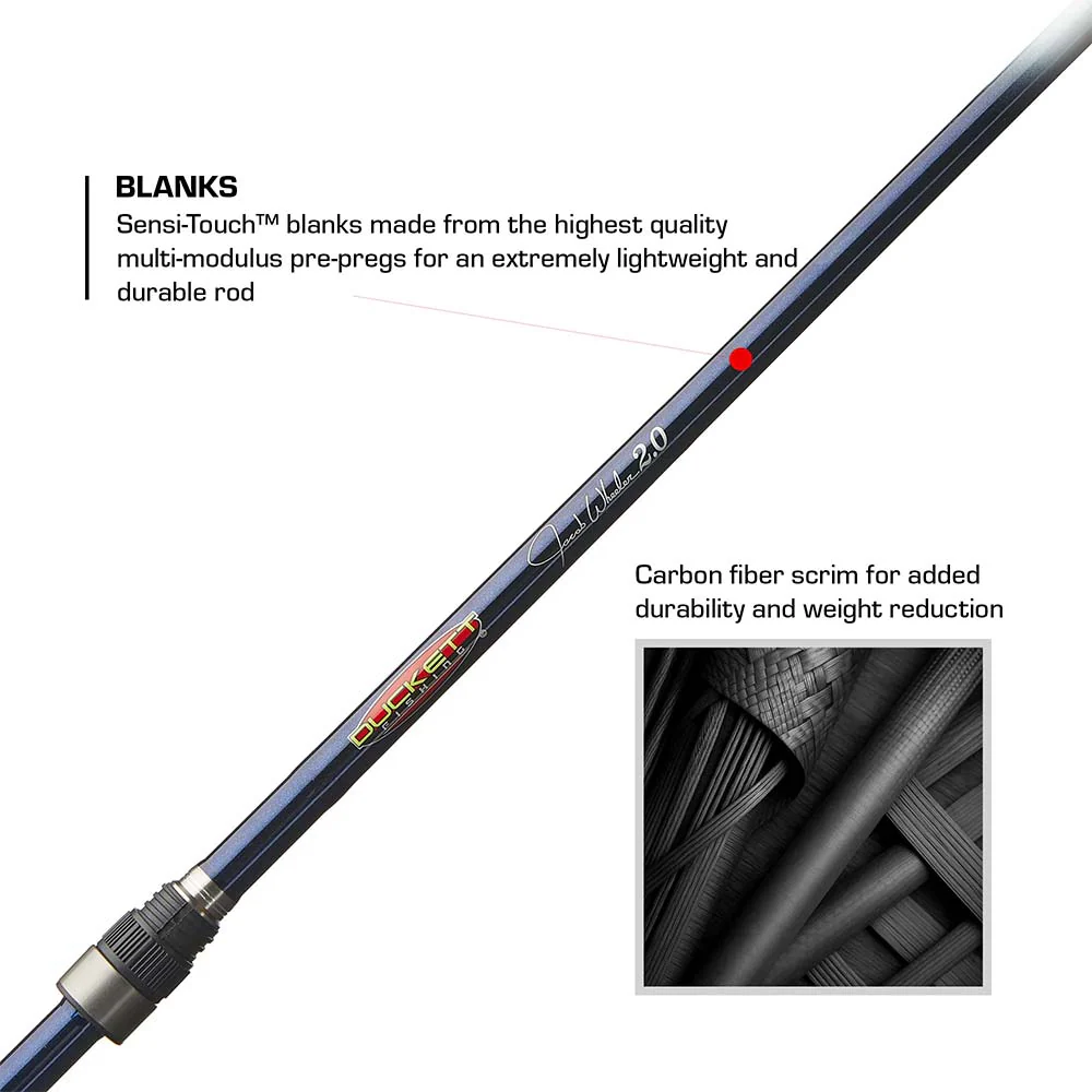 Duckett Fishing Jacob Wheeler Signature Series Spinning Rods - Image 3