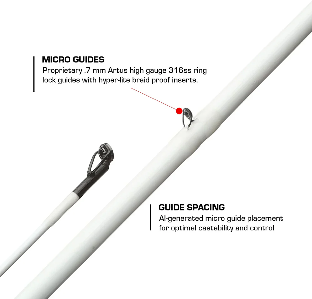 Duckett Fishing Micro Magic Pro Series All-Purpose Casting Rod - Image 4