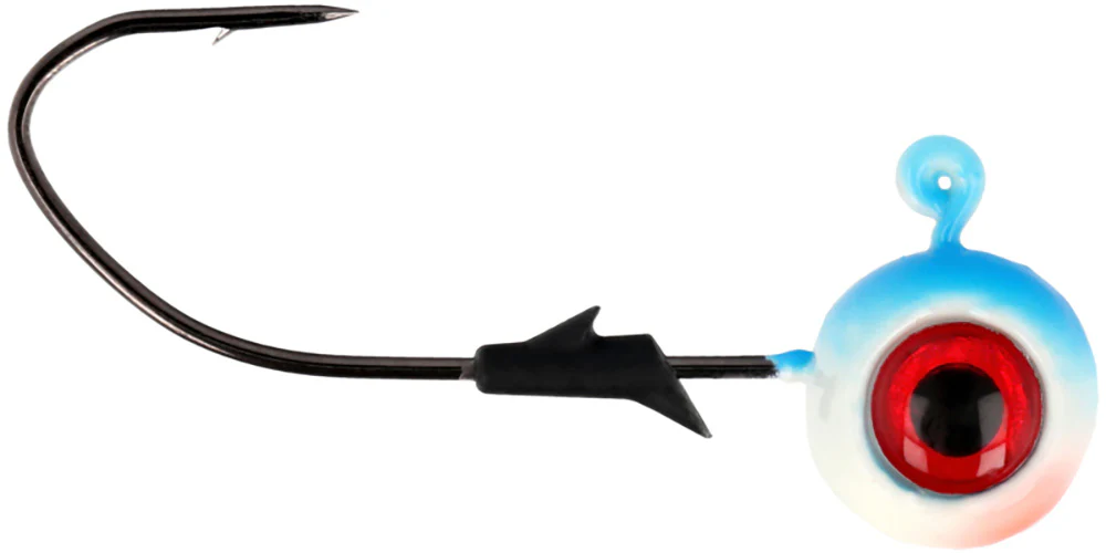 Eagle Claw Lazer Pro-V Eagle Eye Ball Jighead - 3 Pack
