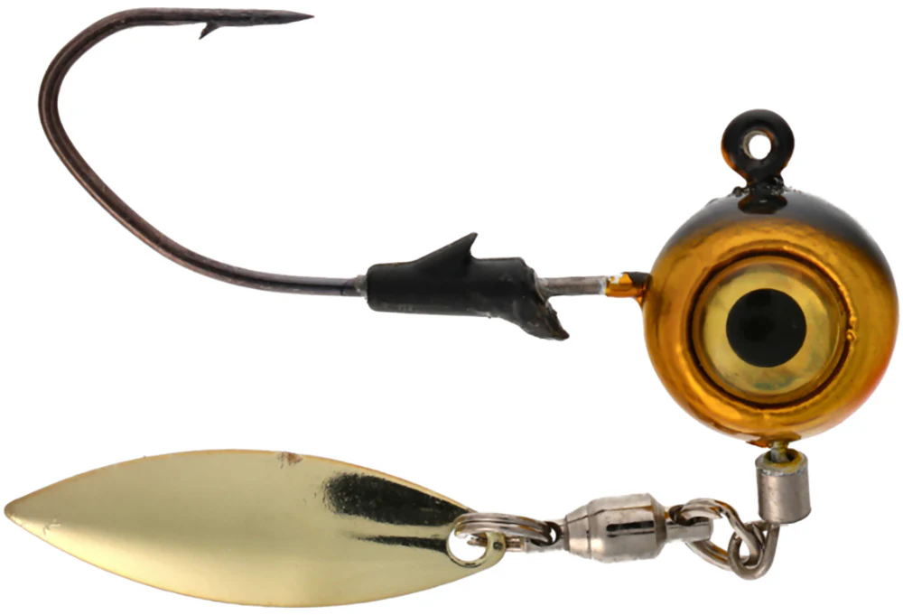 Eagle Claw Lazer Pro-V Eagle Eye Underspin Ball Jighead - 2 Pack