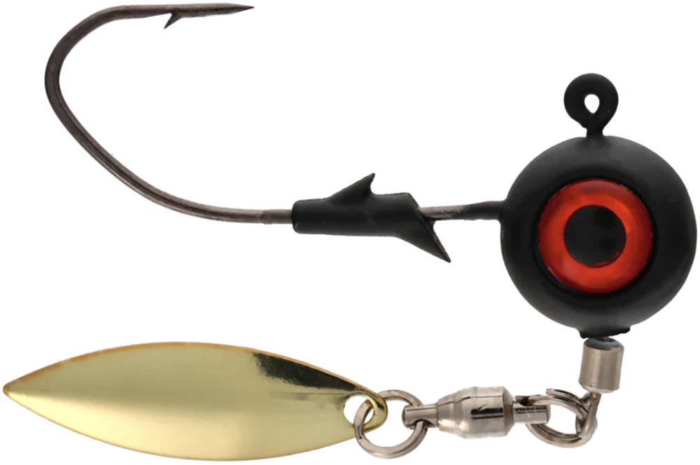 Eagle Claw Lazer Pro-V Eagle Eye Underspin Ball Jighead - 2 Pack - Image 2