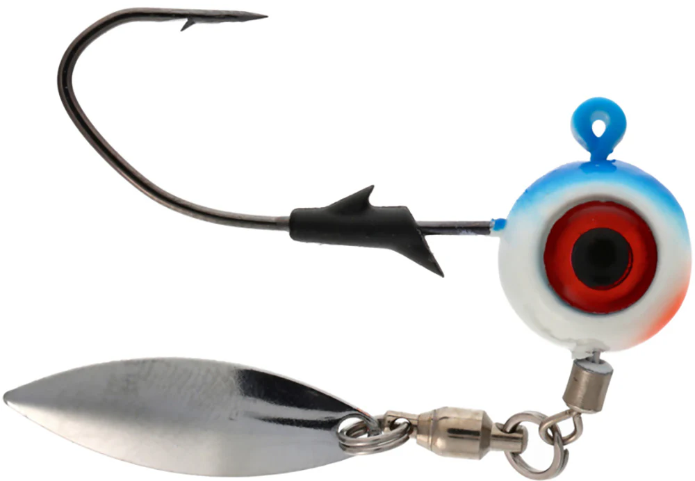 Eagle Claw Lazer Pro-V Eagle Eye Underspin Ball Jighead - 2 Pack - Image 5