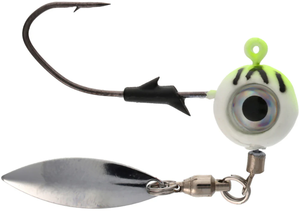 Eagle Claw Lazer Pro-V Eagle Eye Underspin Ball Jighead - 2 Pack - Image 6