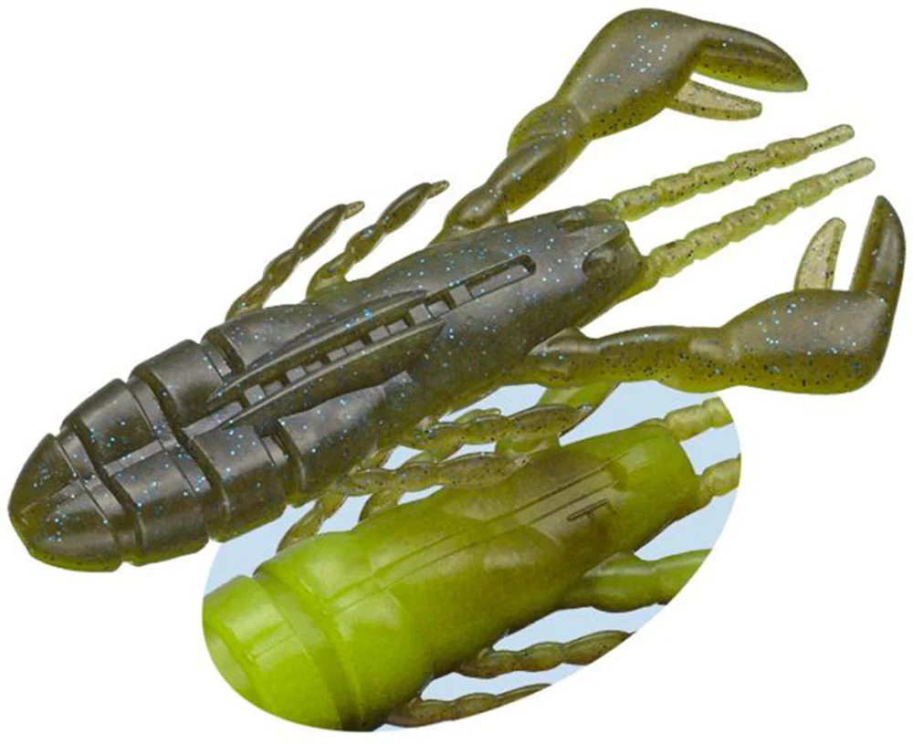 Evergreen Claw Motion Soft Plastic Craw - 3 Inch - Image 5