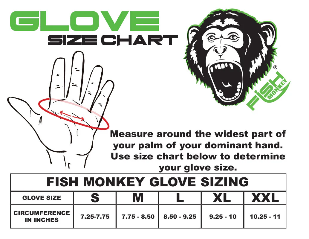 Fish Monkey The Blocker Neoprene Fishing Gloves - Image 2